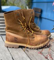 Original Timberland Boots Leder Stiefel Sommer boots Bayern - Dorfen Vorschau