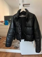 Zara Leder Winterjacke Niedersachsen - Braunschweig Vorschau