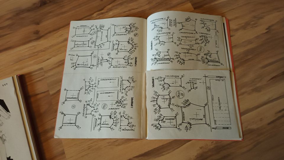 Antikes Buch um 1940 "Der goldene Schnitt" Lutterloh + Zusatzheft in Mainhardt