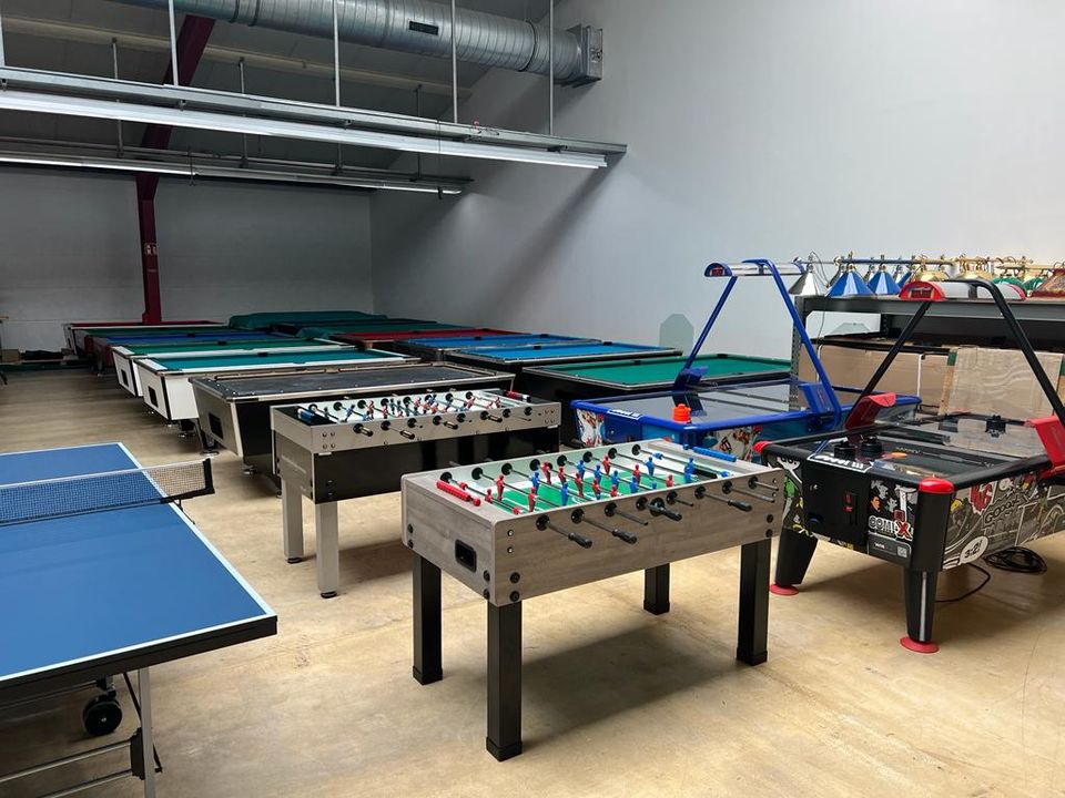 Pool Billardtisch | Poolbilliard - Neu - Gr. L - 2€ Münzeinwurf in Steinfurt