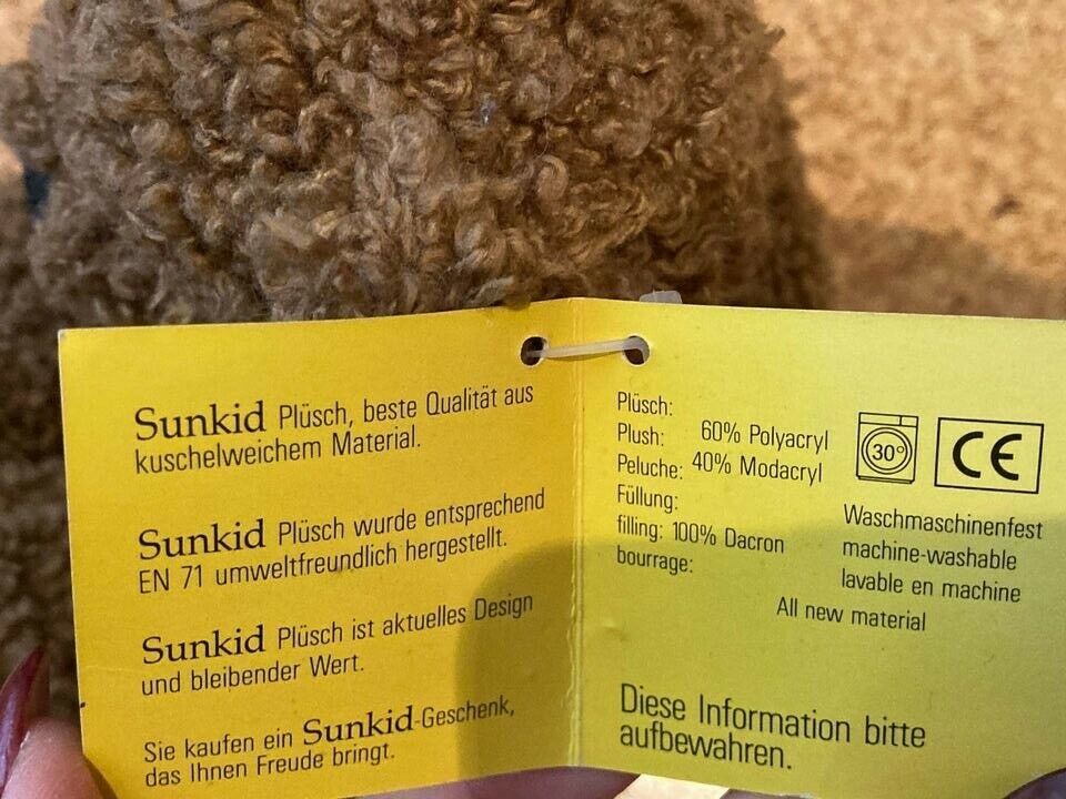 Sunkid Bär Teddy, Heunec Bär, WWF Wolf, Stofftiere NEU in Quakenbrück