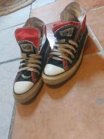 Converse All Star Rot Schwarz Vintage 41,5 Sachsen-Anhalt - Leuna Vorschau