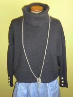 Pulli Zara Rolli grau Gr M neuwertig Versand Frankfurt am Main - Nordend Vorschau
