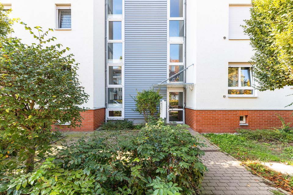 Vermietete 2-Zimmer-Souterrain-Wohnung mit Terrasse in Großkugel nahe Leipzig in Kabelsketal