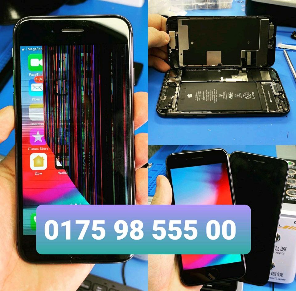 ✅ Handy Reparatur iPhone X Xr Xs Max 11 12 13 14 Pro Max Display in Stuttgart