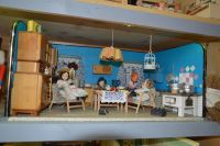 Puppenstube blau "alte Küche" - bestehend aus 1 Zimmer Niedersachsen - Denkte Vorschau