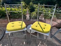 2 Stühle inkl. farbenfroher  Sungarden Auflage in grasgrün Schleswig-Holstein - Rendsburg Vorschau
