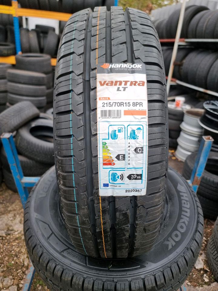 2x Neu Sommerreifen 215/70R15 109/107S Hankook in Detmold