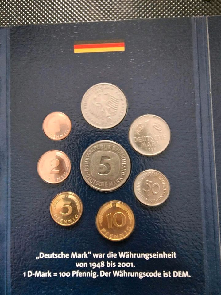 DM munzen mit silber medaille  925 in Neuss