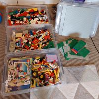 3 Kisten voll Lego, mit vielen Bauanleitungen u. Platten, sauber Nordrhein-Westfalen - Waltrop Vorschau