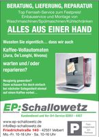 Jura & de'Longhi- Kaffee-Vollautomaten Service Nordrhein-Westfalen - Velbert Vorschau