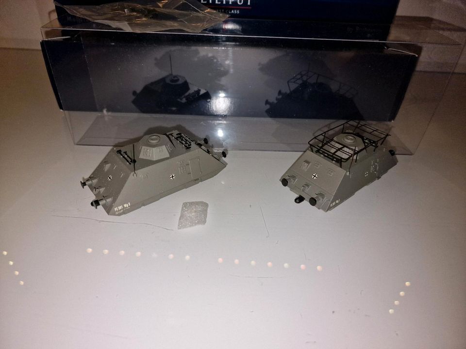 Liliput Panzerzug Spähzug H0 1:87 Set 1 ep2 epII in Tackesdorf-Nord