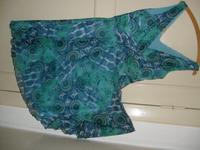Schickes JOY Kleid Gr. 42,grün-türkis mit Innenfutter,Retromuster Niedersachsen - Zeven Vorschau