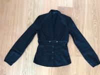 Gucci Bluse schwarz mit offenem Kragen (1) S Düsseldorf - Hafen Vorschau