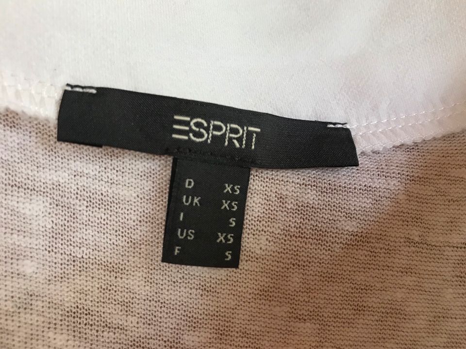 Esprit Leinenshirt Gr XS in Hirschau