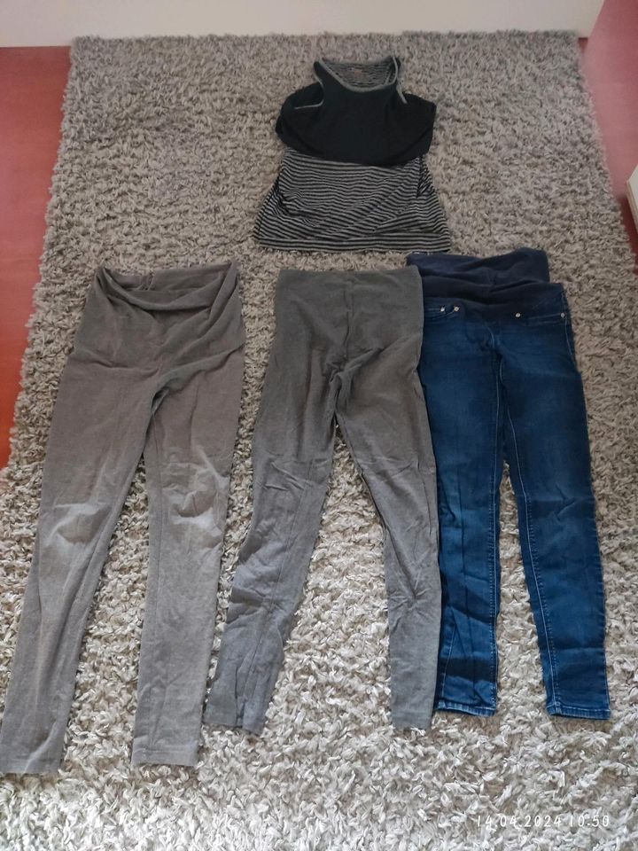 Umstandshosen Stillkleidung gr. S 36 / 38 Hosen Jeans T-Shirt in Bernsdorf
