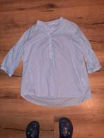 Opus Bluse 44 blau mit weißen Punkten Bremen - Walle Vorschau