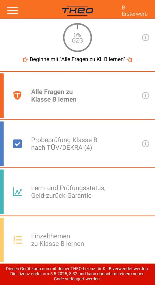 Führerschein Theorie App in Düsseldorf