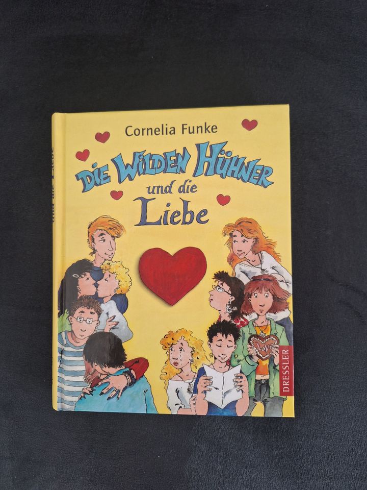 Cornelia Funke " Die wilden Hühner und die Liebe " gebunden in Hannover