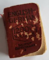 Wörterbuch Lilliput Dictionary Englisch - Deutsch 30er Jahre Sachsen - Klipphausen Vorschau