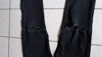 Schwarze Jeans mit offenen Knien Gr. S Bayern - Creußen Vorschau