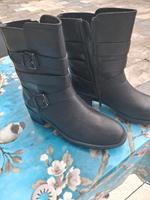 Damen Stiefel Blockabsatz Gr.42 schwarz Deichmann NEU Düsseldorf - Eller Vorschau