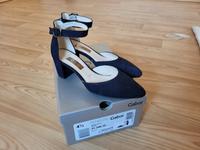 Gabor Pumps Wildleder dunkelblau Gr. 37,5 Bayern - Kronach Vorschau