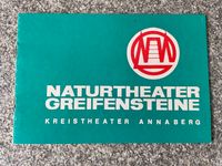 Bestellschein KREISTHEATER ANNABERG Programmheft 1972 DDR Sachsen-Anhalt - Wengelsdorf Vorschau