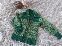 Strickjacke vintage handmade Gr. 86/92 Bayern - Dettelbach Vorschau