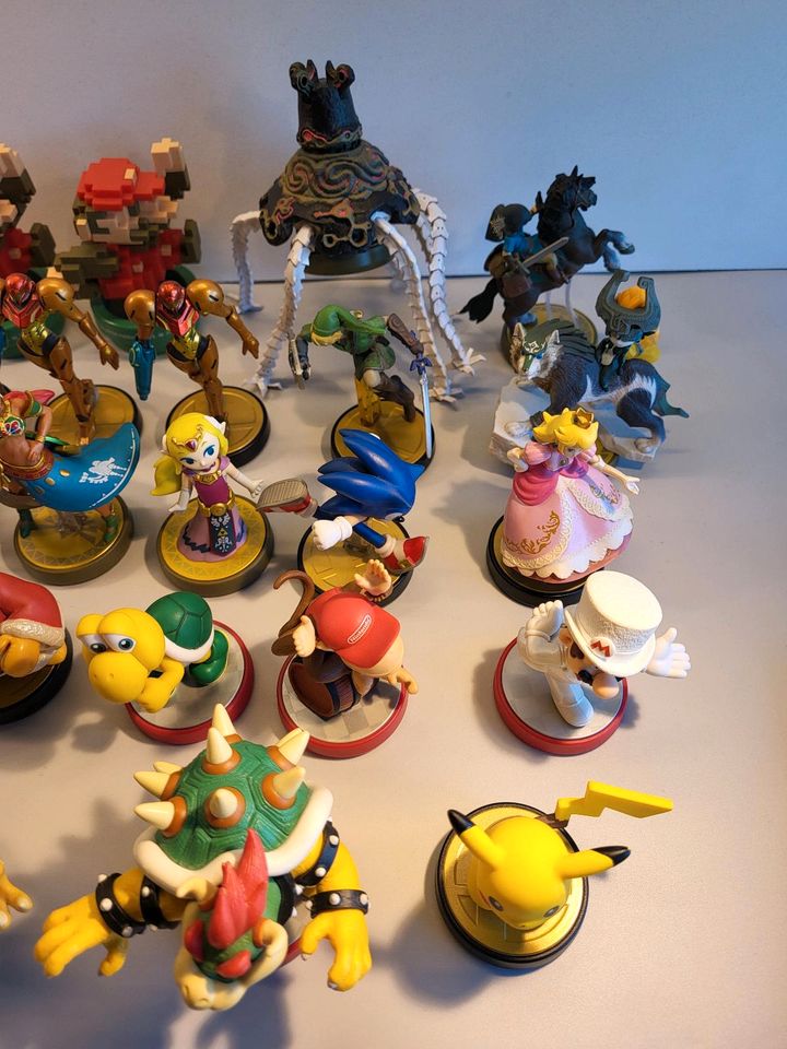 Amiibo Sammlung Super mario zelda pokemon smash bros in München