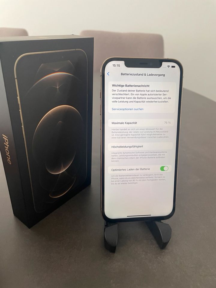 iPhone 12 Pro Max, Gold, 128GB in Gelsenkirchen