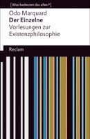 * Odo Marquard: Der Einzelne ..Existenz-Philosophie, neu! * Leipzig - Plagwitz Vorschau