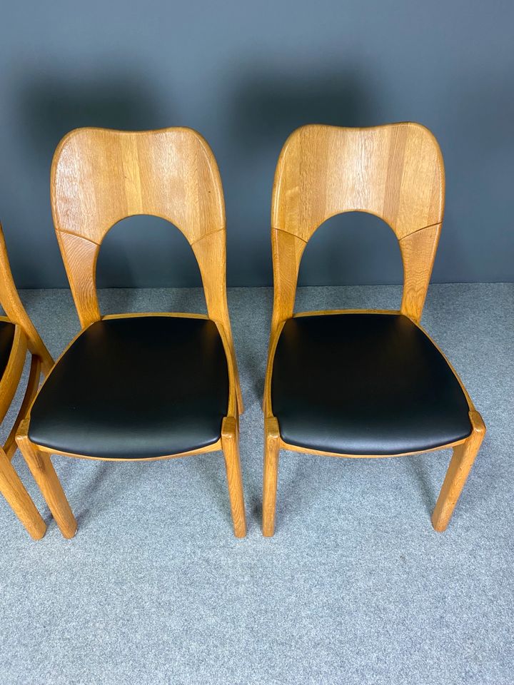 4er Set Mid Century Stühle im Stil Niels Koefoed 60er Vintage in Ostfildern