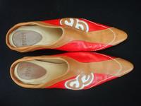 Escada Schuhe Gr. 40 rot braun München - Bogenhausen Vorschau