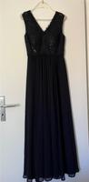 Abendkleid dunkelblau Abiballkleid marineblau glitzer Spitze Berlin - Neukölln Vorschau