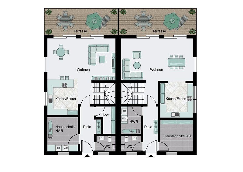 Moderne klimafreundliche Architektur in Eschweiler