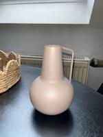 Vase Bauchig Beige Metallvase Scandi Metall Boho Dresden - Reick Vorschau