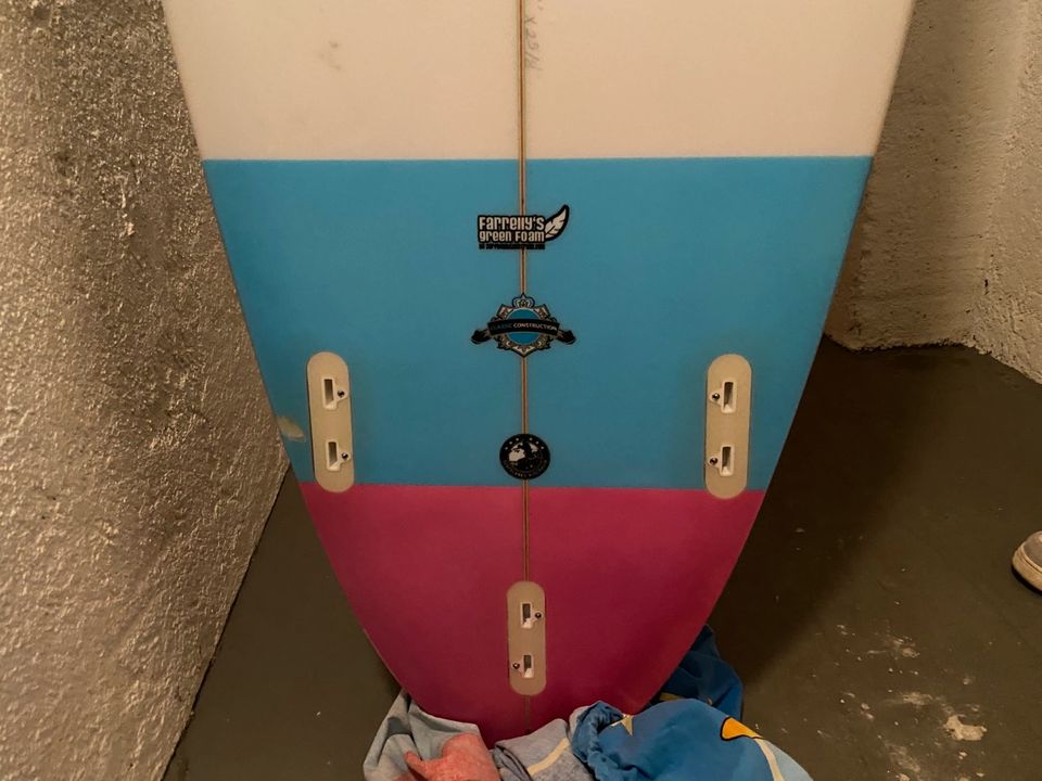 Buster Egg 6‘6 Surfboard  6’6, 21” 1/2, 2” 5/8  blau rosa in München