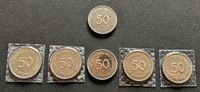 50 Pfennig BRD 1994 J und 1998 ADFGJ, stempelglanz Bayern - Waldbüttelbrunn Vorschau