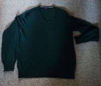 Zara man Basic klassischer Pullover dunkelgrün mit V-Ausschnitt Koblenz - Goldgrube Vorschau