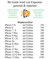 Handy iPhone Display Reparatur 12 11 Pro Xs-Max-Xr 8-7-Plus SE Berlin - Rummelsburg Vorschau