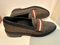 Original Bally Monogramm Loafers Slippers Echtleder Nordrhein-Westfalen - Lippstadt Vorschau