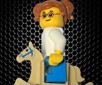 Lego® Minifigur col422 Rockin' Horse Rider Schaukelpferdreiterin Nordrhein-Westfalen - Bottrop Vorschau