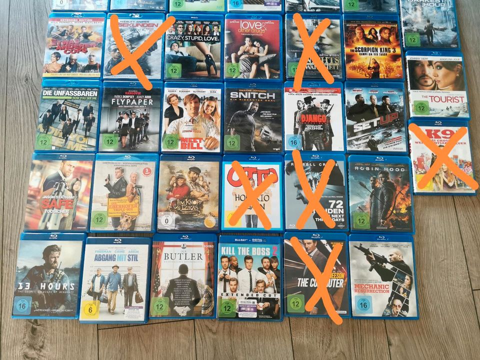 Bluray verschiedene Filme je 2€ in Drochtersen