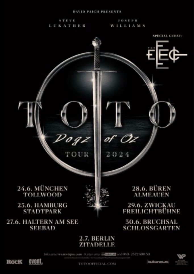 TOTO - Wir suchen 2 Front of Stage Tickets - Bruchsal in Dreifelden