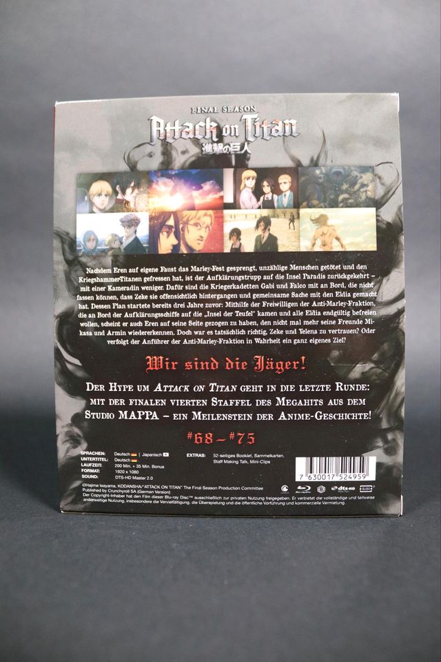 Attack on Titan Staffel 4 Volumen 1-2 Bluray Staffel in Neumünster