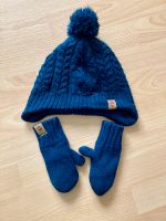 Baby Bommel Mütze und Handschuhe Strick 92/104 Hessen - Kriftel Vorschau