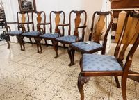 6X Queen Anne Stil  carver armchair Stühle chair Armlehnsessel Niedersachsen - Rodenberg Vorschau