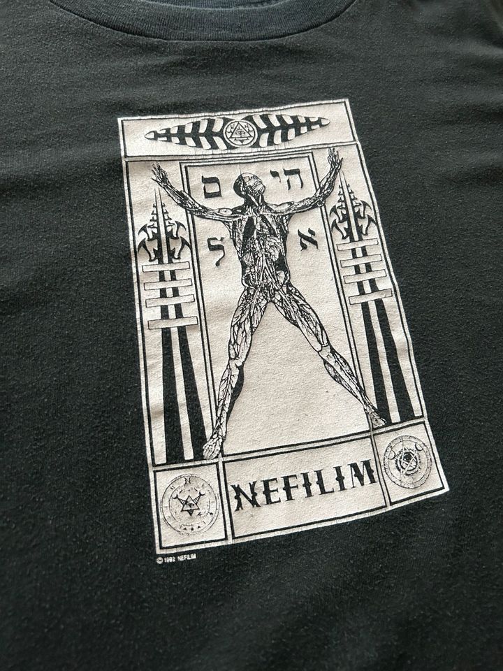 Vintage 1992 Fields of the Nephilim Goth Rock Bandshirt XL in Düsseldorf