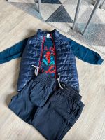 Jungen Outfit,Sweatshirt,Weste,Hose,Blau,Spiderman,110/116,H&M Hessen - Marburg Vorschau